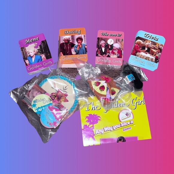 NEW Cardinal Games The Golden Girls “Any Way You Slice It” Game Complete - Picture 3 of 4